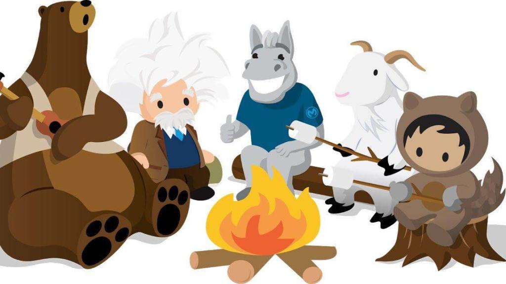 Conoce la historia de los personajes icónicos de salesforce